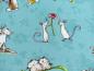 Preview: Patchworkstoff in türkis aus der Serie From the Hearts von Clothworks Detailansicht
